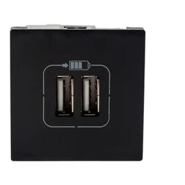 Tomada Modular com 2 Portas USB Plus Branco Gelo