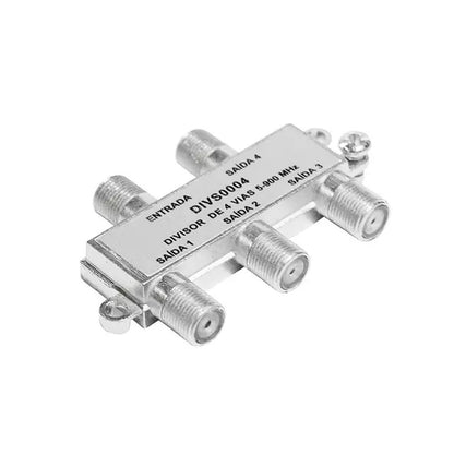 Divisor para Antena 4 Saídas 5/900MHz