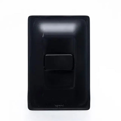 Interruptor Simples 10A Com Placa Zeffia Preto