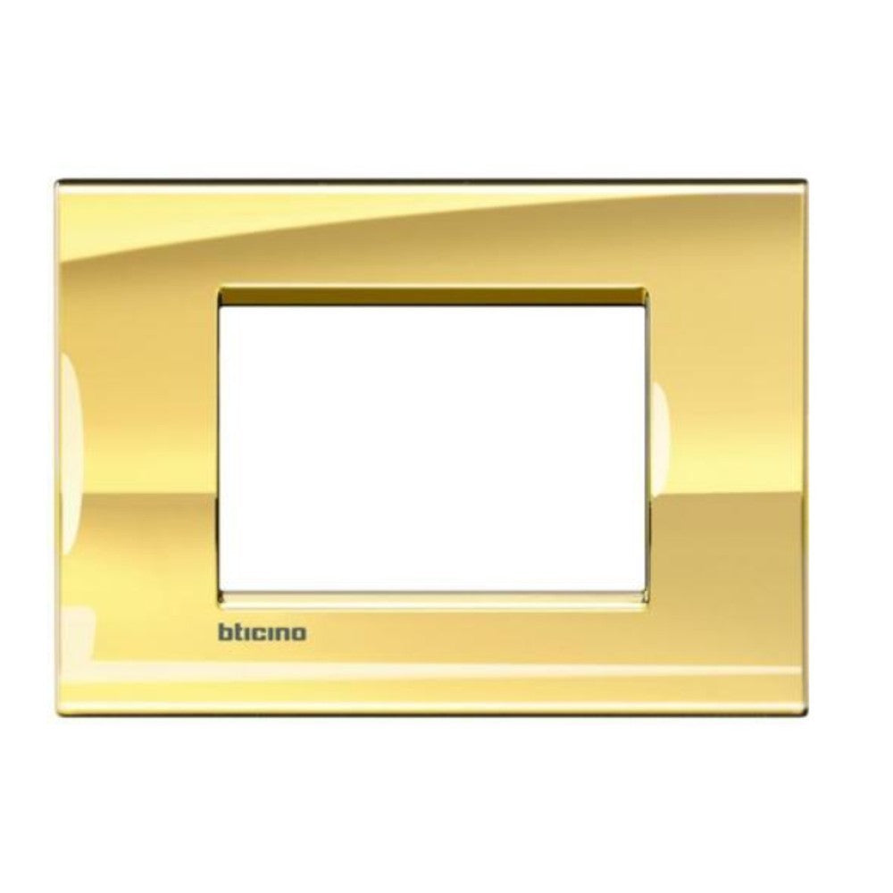 Placa 2x4 3 Postos LivingLight Legrand 4803OA-LNA