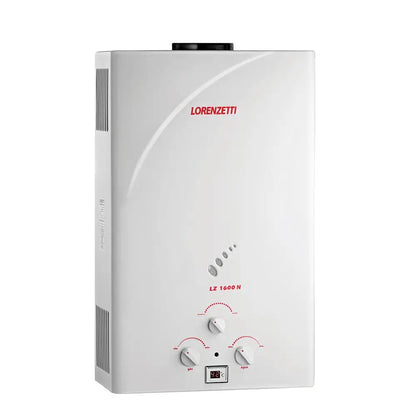 Aquecedor a Gás Lorenzetti LZ1600N GLP 15L/min com Display Digital Branco