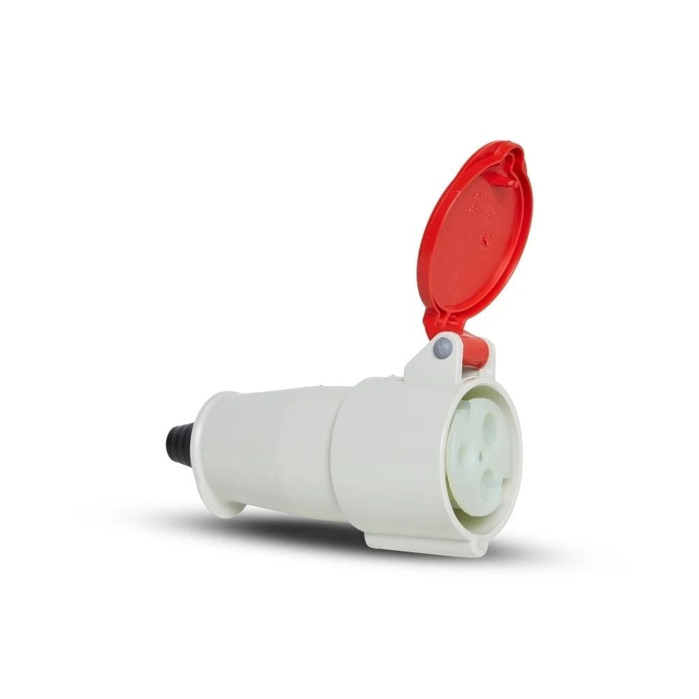 Acoplamento 2 Polos e Terra 32A 440V N3259 Steck