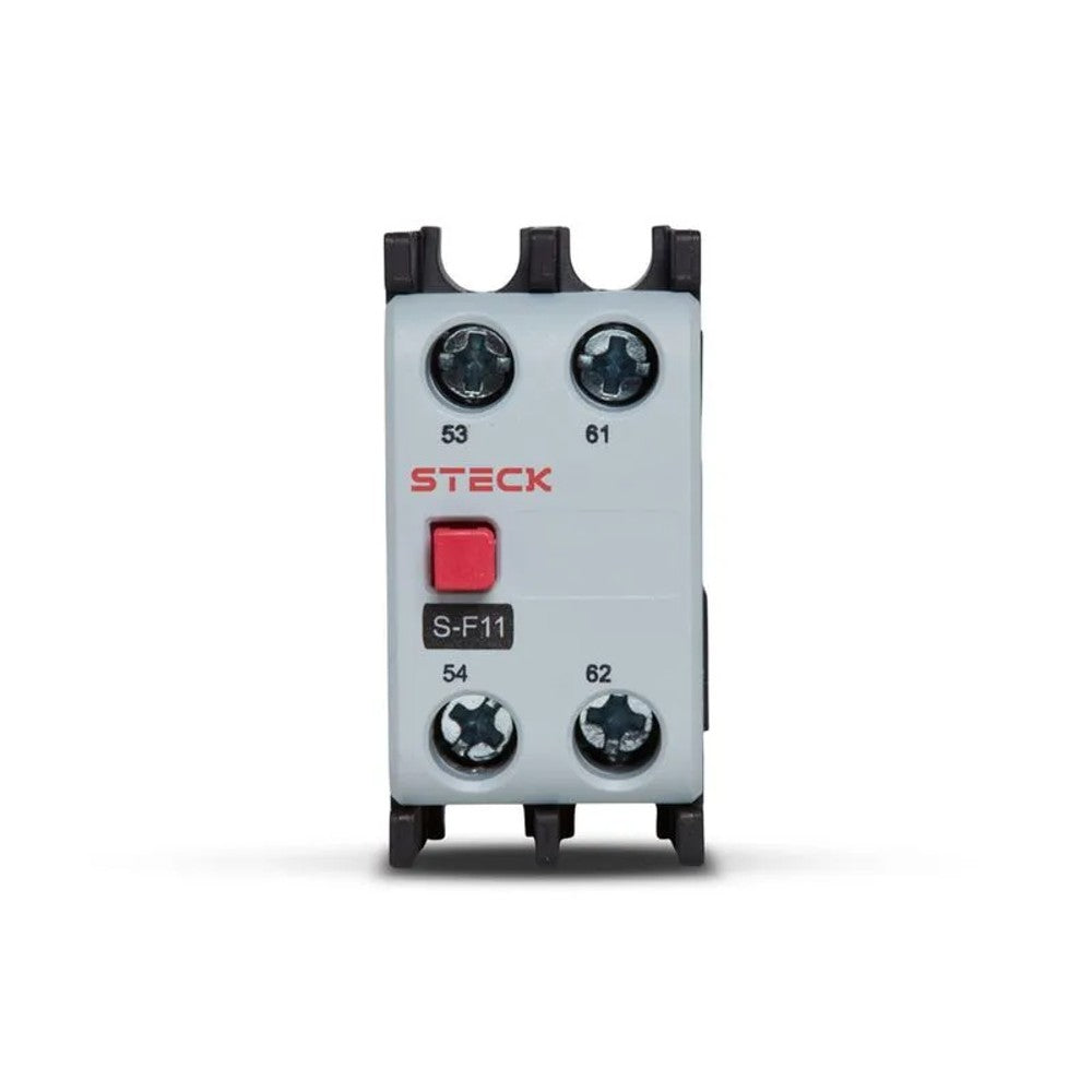 Bloco de Contato Auxiliar Frontal 1NA 1NF Steck