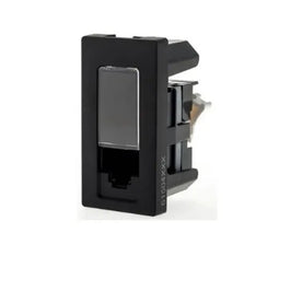 Tomada RJ45 8 Fios CAT5E Preto 615045PT Plus Legrand