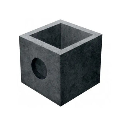 Caixa de Concreto 25x25 Sem Tampa