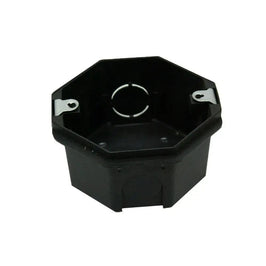 Caixa de Passagem PVC 3 X 3 Preto com Aba Metálica Cemar 913128