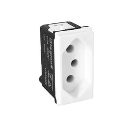 Tomada Módulo 2 Polos e Terra 20A Branco PVM3161BC Viva Legrand
