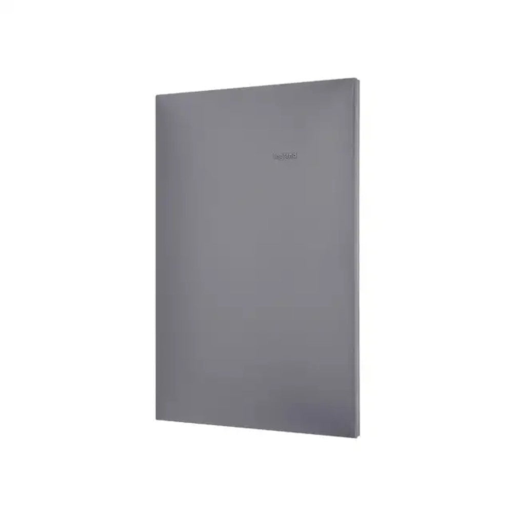 Placa 2x4 Cega Cinza 618500CZ Plus Legrand