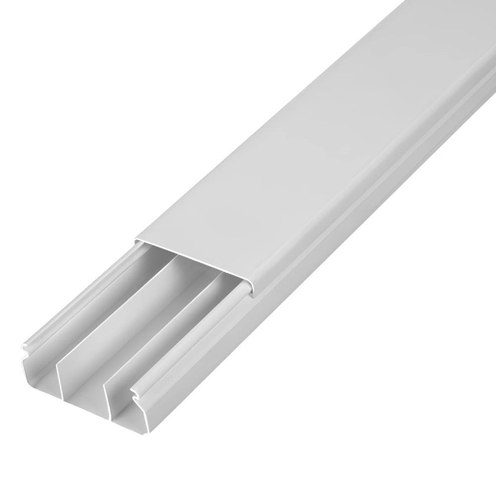 Canaleta de Parede 50x20x2000mm Branca Steck