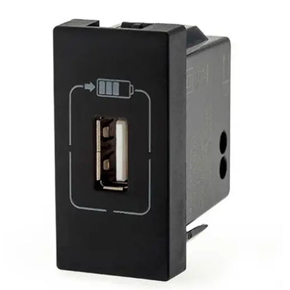 Tomada Módulo Carregador USB 3A 15W Magnésio Arteor Aluminium