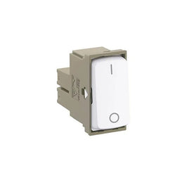 Interruptor Módulo Bipolar Simples 25A Zeffia Branco 680154