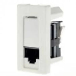 Tomada RJ45 CAT6 Branco 615047BC Plus Legrand