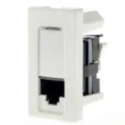 Tomada RJ45 CAT6 Branco 615047BC Plus Legrand