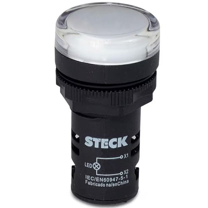 Sinaleiro LED 220V Branco SLDS2205 Steck