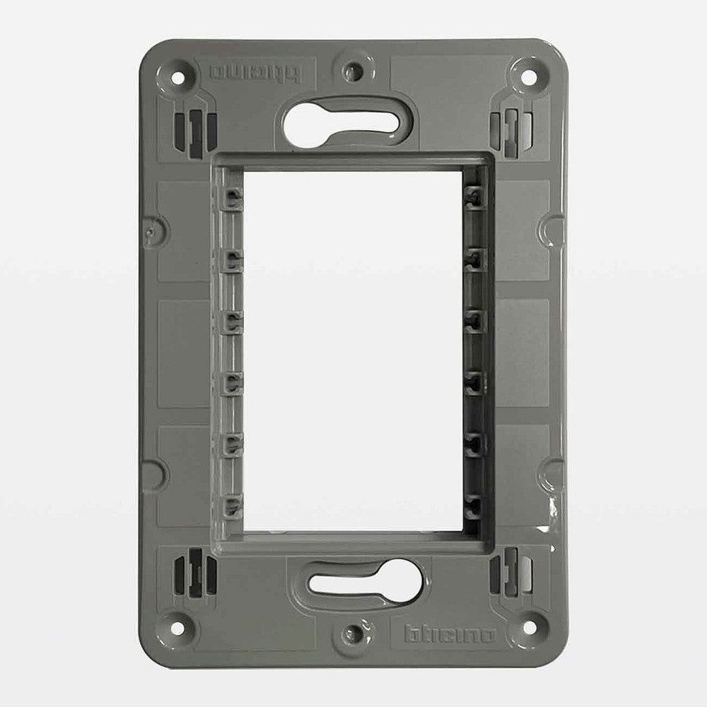 Suporte 2x4 3 Módulos J4703M3 Matix Go Branco