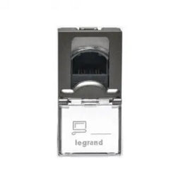 Tomada Módulo RJ45 CAT6 Magnésio 572802B Arteor Legrand