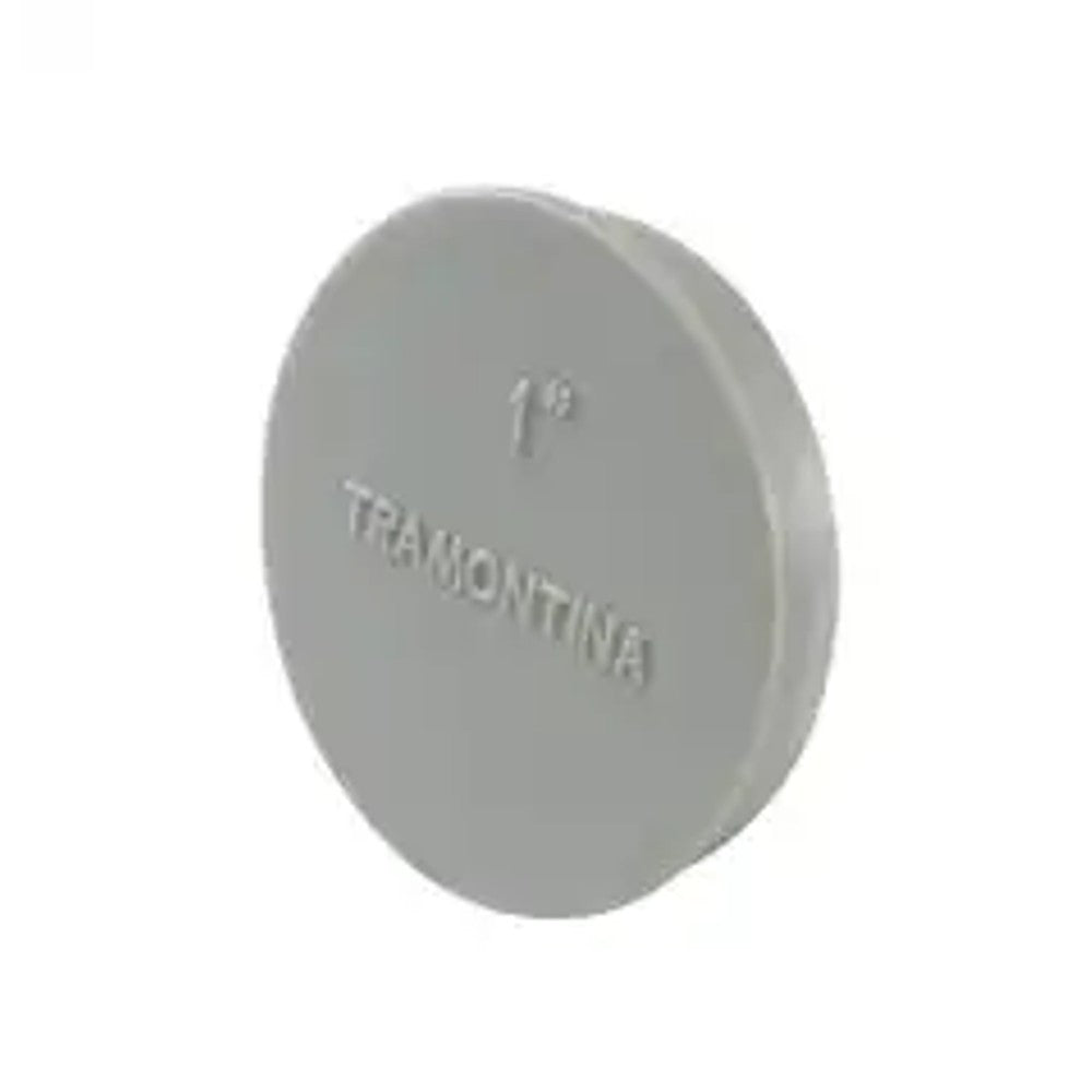 Tampão PVC Cinza 1/2 3/4 913650 Cemar