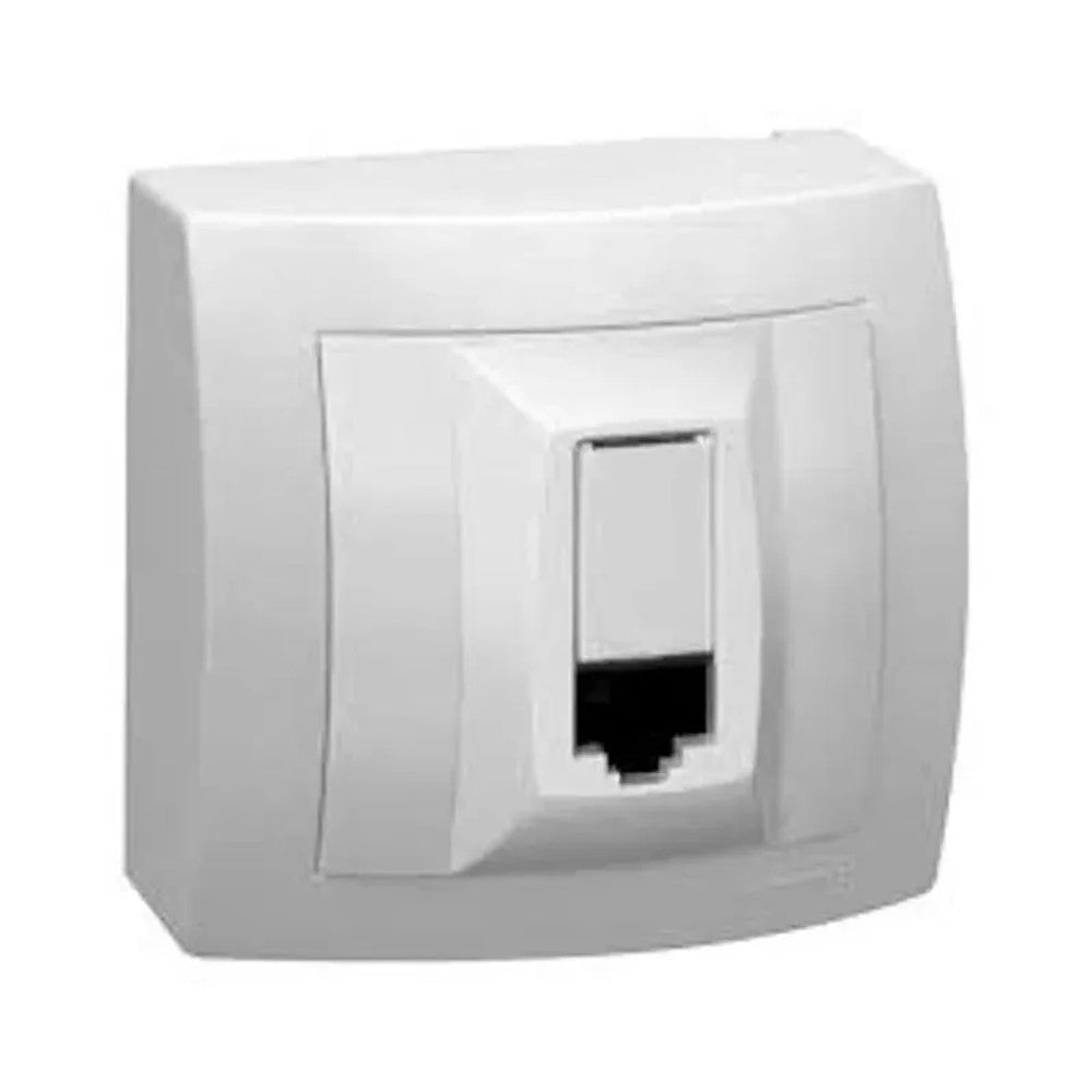Tomada RJ45 CAT6 675046 Sistema X Legrand Branca