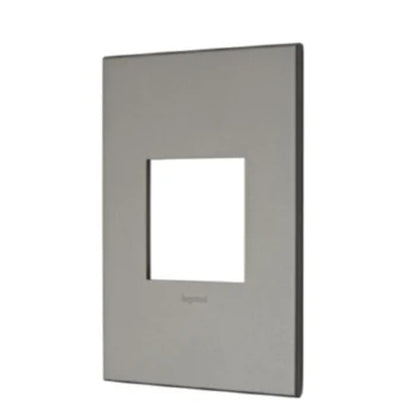Placa 2x4 2 Postos Quadrada Magnésio Arteor 571492B