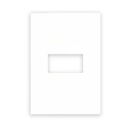 Placa 2x4 1 Posto Branco Arteor 582562B