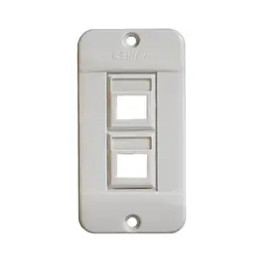 Tampa para Condulete Cinza 1/2-3/4 para 2 RJ45 913632 Cemar