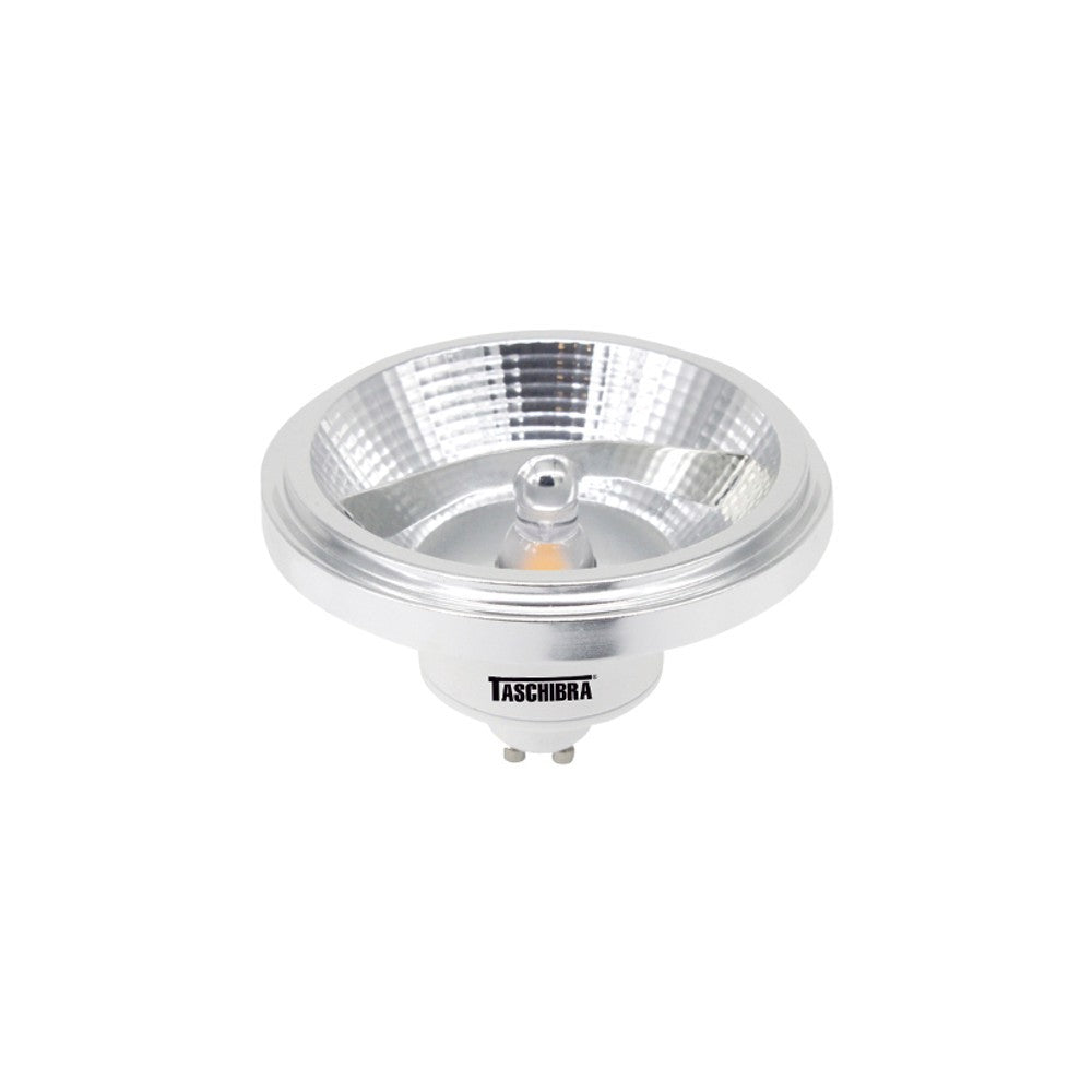 Lâmpada LED AR111 GU10 12W 2700K 24° Taschibra Dimerizável