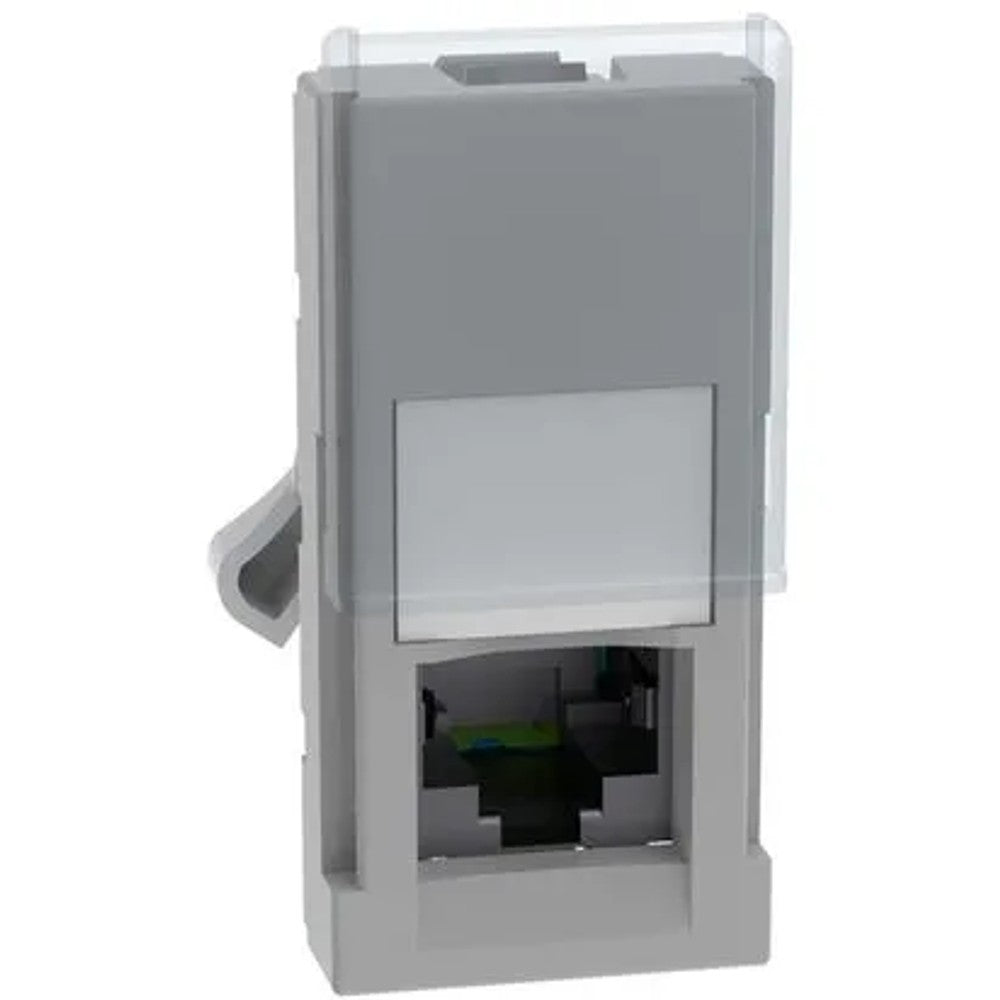 Tomada Modular RJ45 Categoria 5E Cinza Matix Go JG4279C5E