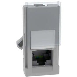 Tomada Modular RJ45 Categoria 5E Cinza Matix Go JG4279C5E