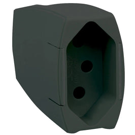Plug Fêmea 2 Polos 10A Preto Pial