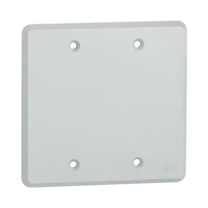Placa 4x4 Cega Com Furo 8500 Silentoque Cinza