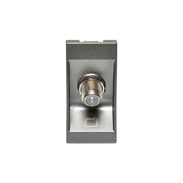 Tomada Modular para Antena de TV Magnésio 582650B Arteor