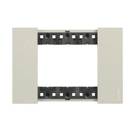 Placa 2x4 para 3 Módulos Linha Living Now Cor Sand KA4803KM