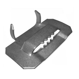 Fecho para Fita de Aço Inox 3/4 x 1 x 19mm com 10 Unidades