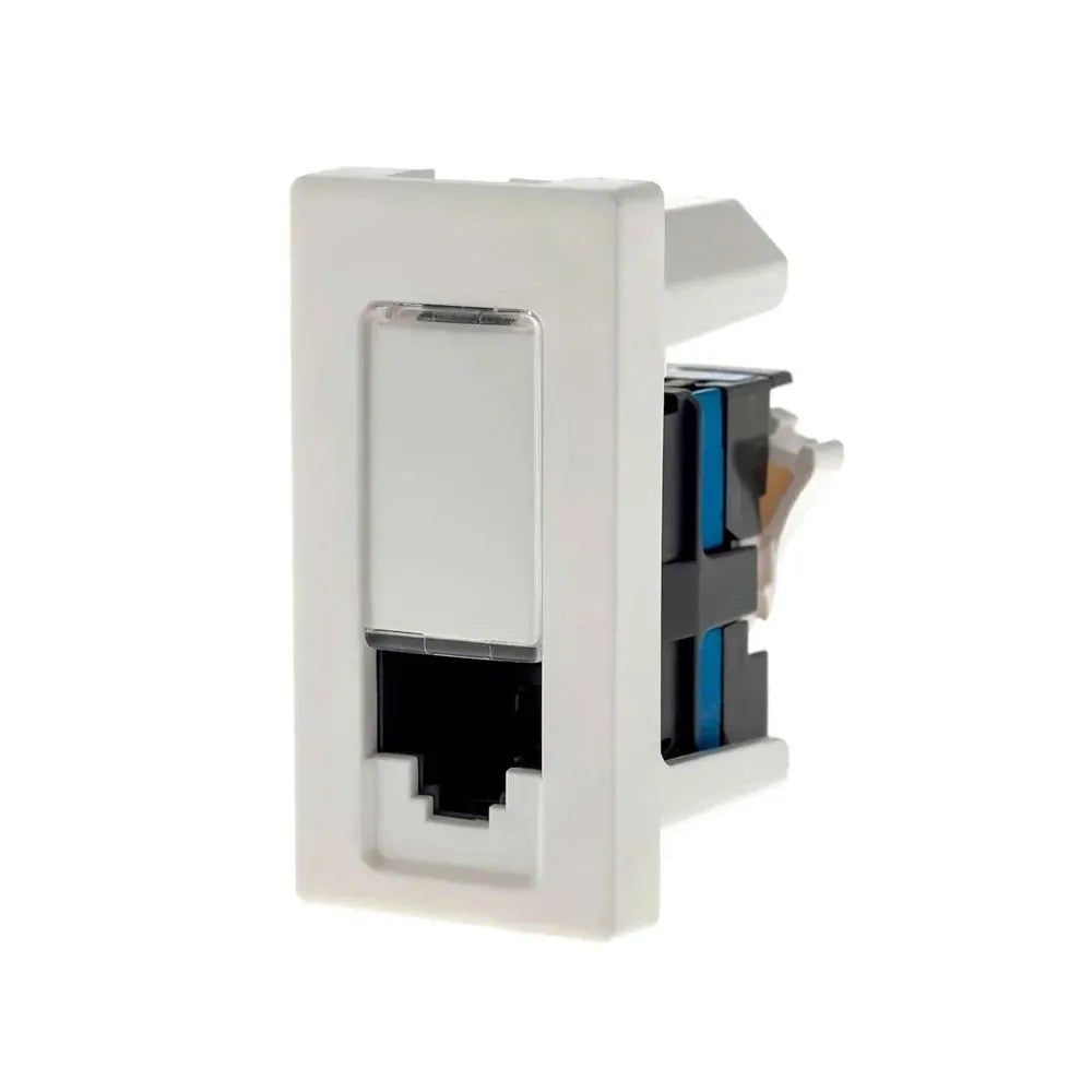 Tomada RJ45 8 Fios CAT5E Branco 615045BC Plus Legrand
