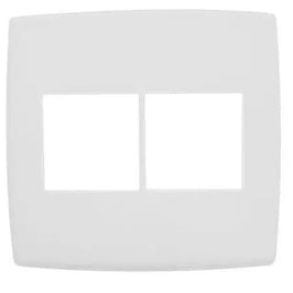 Placa 4x4 4 Postos Pialplus Branco