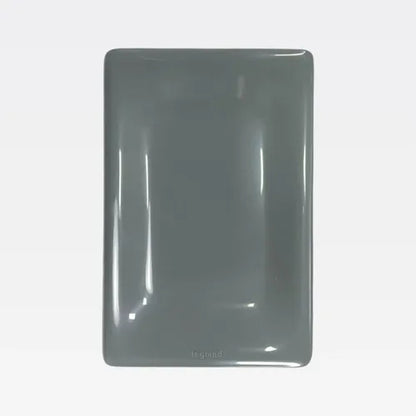 Placa 2x4 Cega Cinza 680180CZ Zeffia Legrand