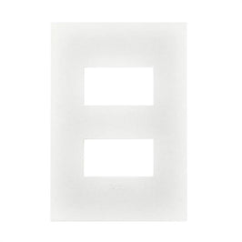 Placa 2x4 2 Postos Separados Branca Linha Arteor GL