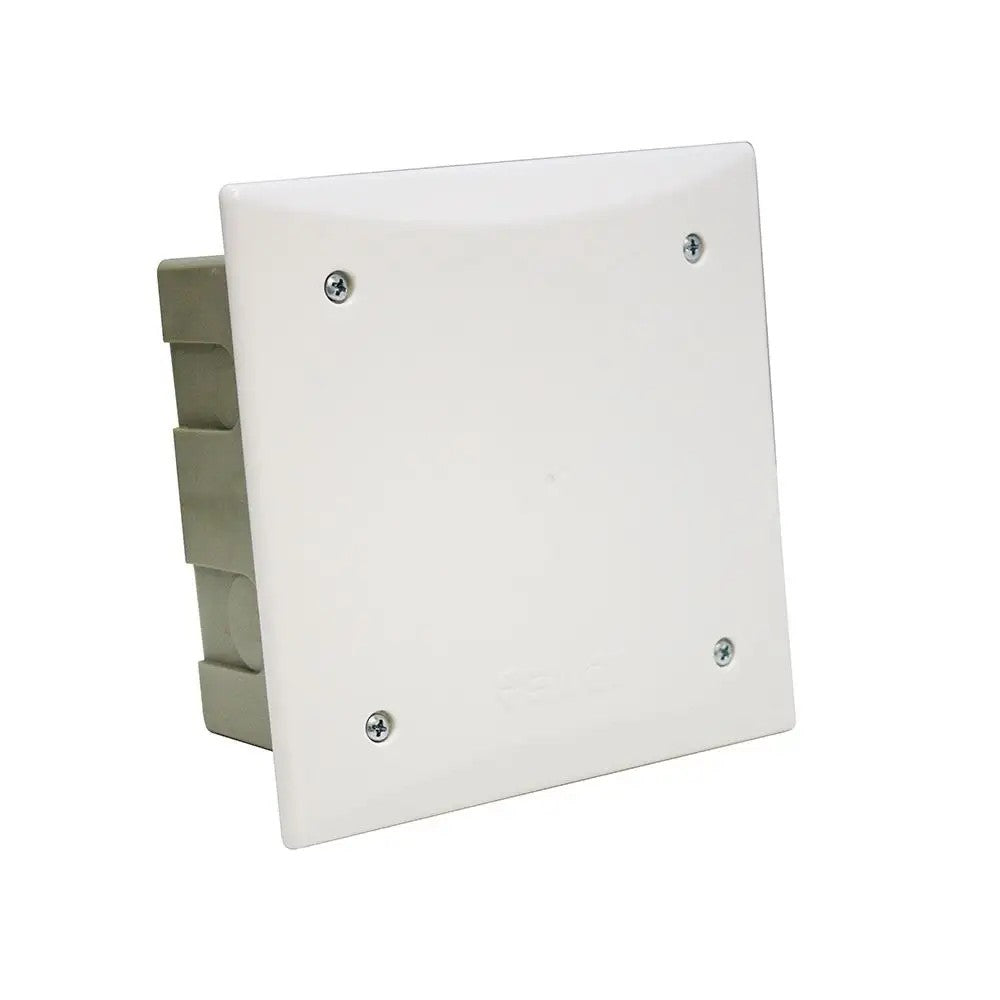 Caixa de Passagem Embutir 120x120x75 PVC 911001 Cemar
