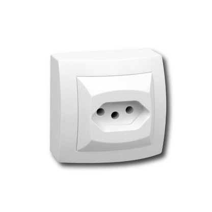 Tomada 2 Polos e Terra 10A 250V Sistema X Legrand 675060
