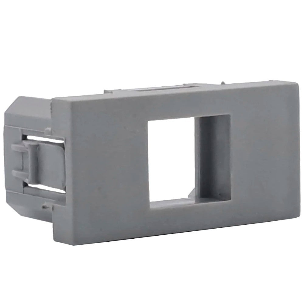 Adaptador de Tomada RJ45 para Pial Cinza Plus