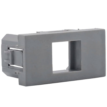 Adaptador de Tomada RJ45 para Pial Cinza Plus
