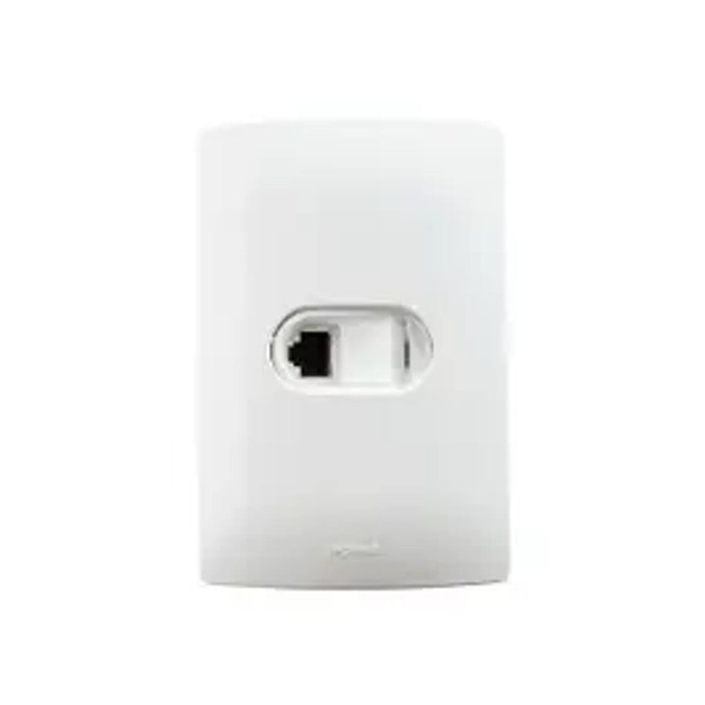 Tomada RJ45 CAT5E com Placa Branco PVC430BC Viva Legrand