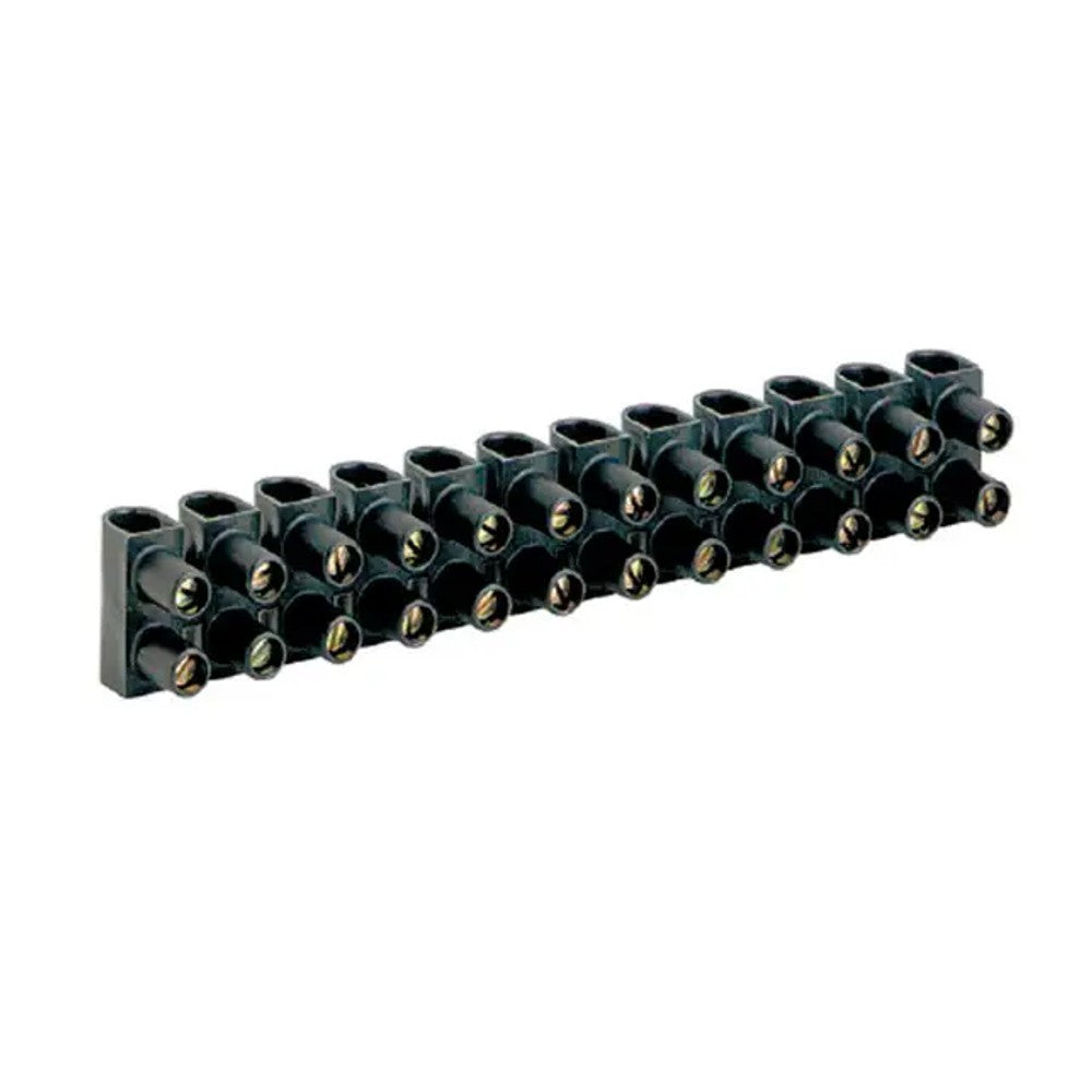 CONECTOR EM BARRA 10,0MM PRETO 34215
