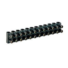 CONECTOR EM BARRA 10,0MM PRETO 34215