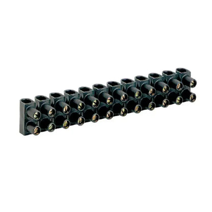 CONECTOR EM BARRA 10,0MM PRETO 34215