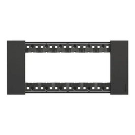 Placa 2x7 6 Módulos Black Linha Living Now KA4806KG