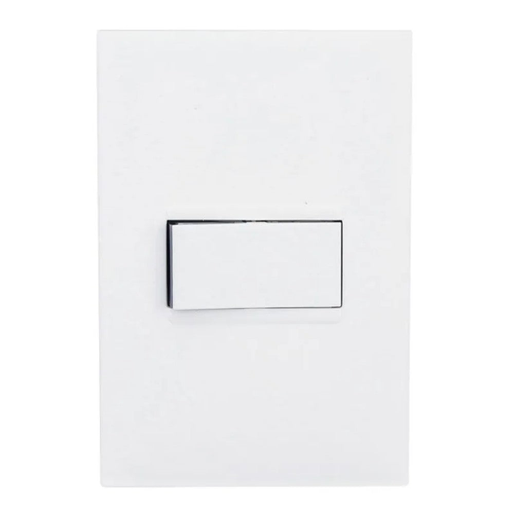 Interruptor Simples 10A Branco com Placa PVC 2110BC Viva GL