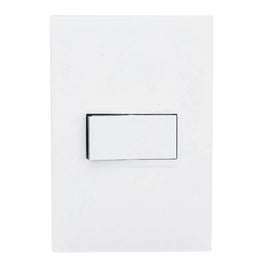 Interruptor Simples 10A Branco com Placa PVC 2110BC Viva GL