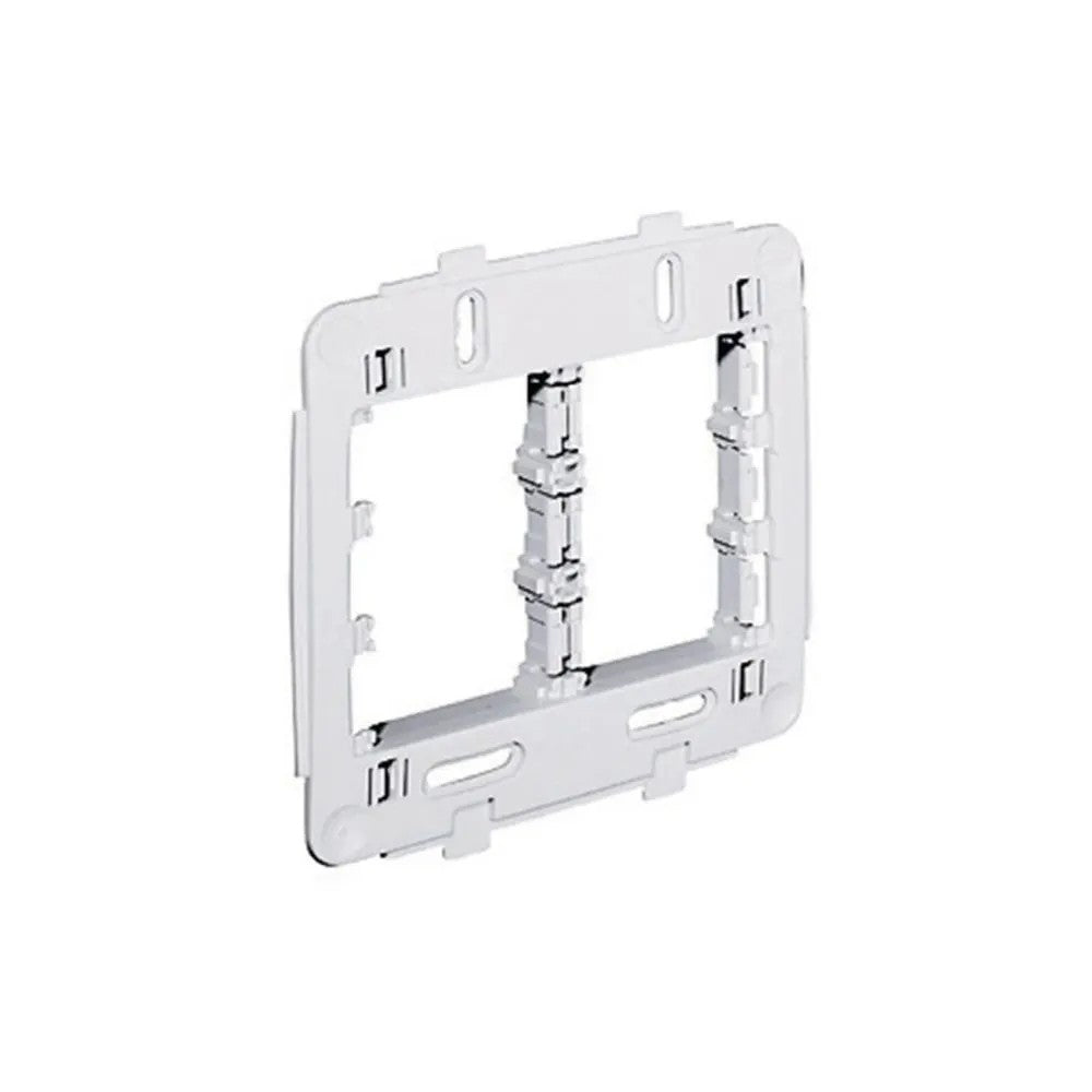 Suporte 4x4 6 Módulos Horizontal Pial Plus 612124 Branco