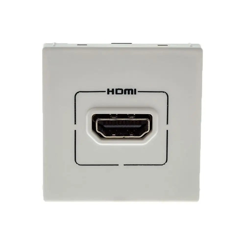 Módulo Tomada HDMI Pial Plus Branco Gloss